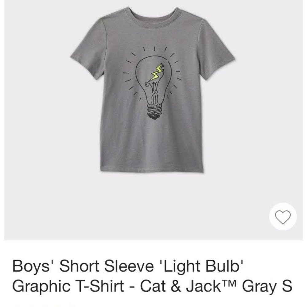 Boys' Graphic T-Shirt Gray